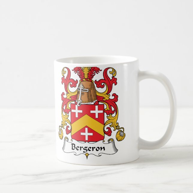 Caneca De Café Crista da família de Bergeron (Direita)