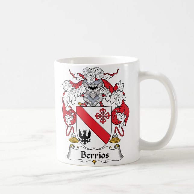 Caneca De Café Crista da família de Berrios (Direita)