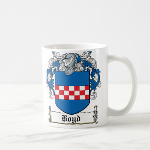 Caneca De Café Crista da família de Boyd