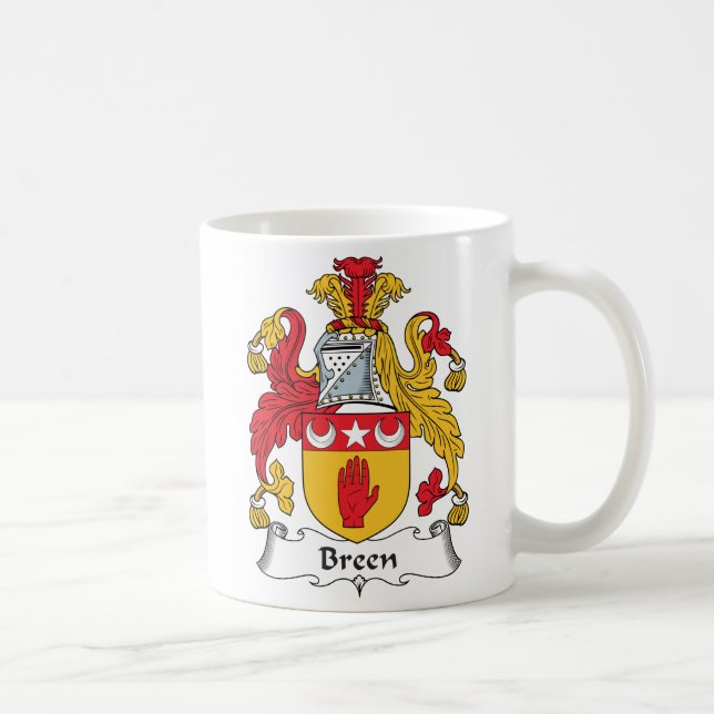 Caneca De Café Crista da família de Breen (Direita)
