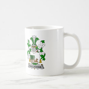 Caneca De Café Crista da família de Callaghan