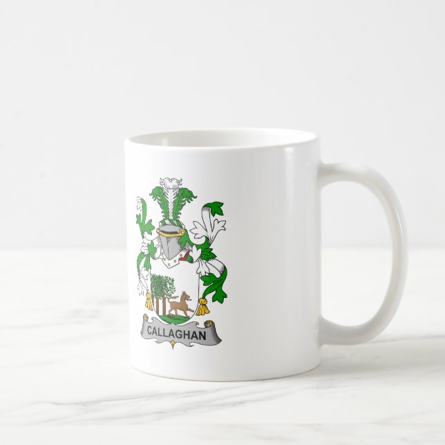 Caneca De Café Crista da família de Callaghan (Direita)