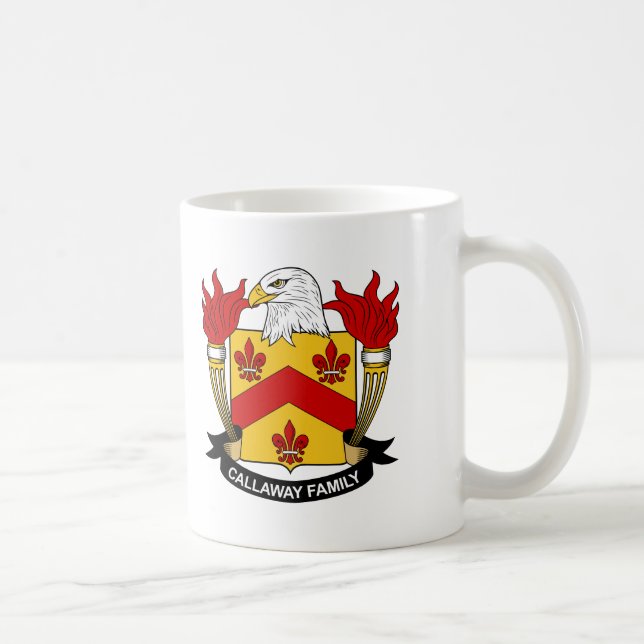 Caneca De Café Crista da família de Callaway (Direita)