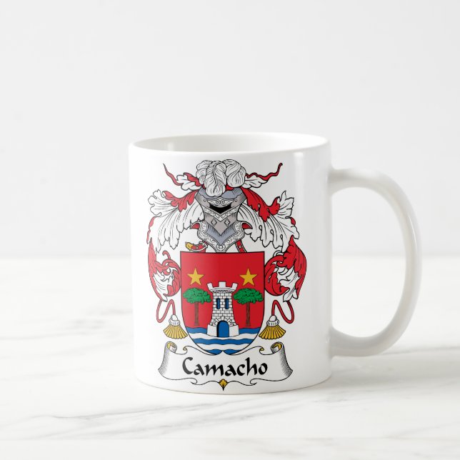 Caneca De Café Crista da família de Camacho (Direita)