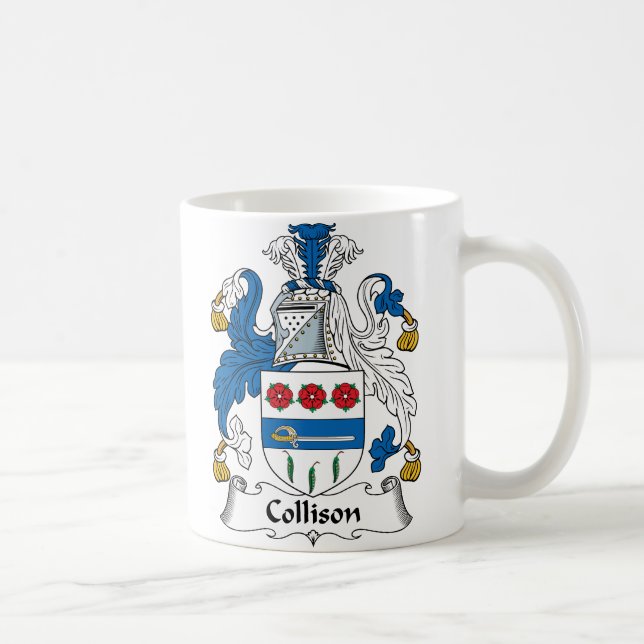 Caneca De Café Crista da família de Collison (Direita)