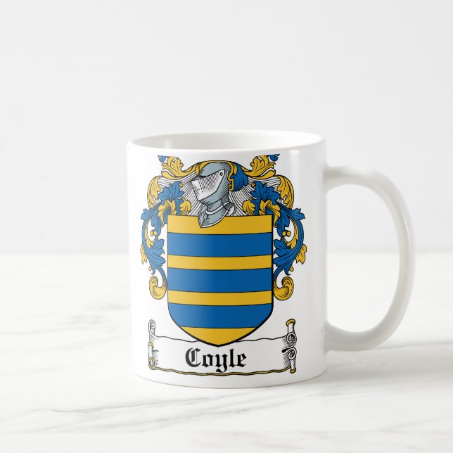 Caneca De Café Crista da família de Coyle (Direita)