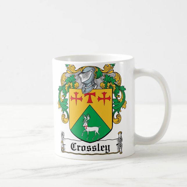 Caneca De Café Crista da família de Crossley (Direita)