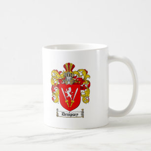 CANECA DE CAFÉ CRISTA DA FAMÍLIA DE DEMPSEY - BRASÃO DE DEMPSEY
