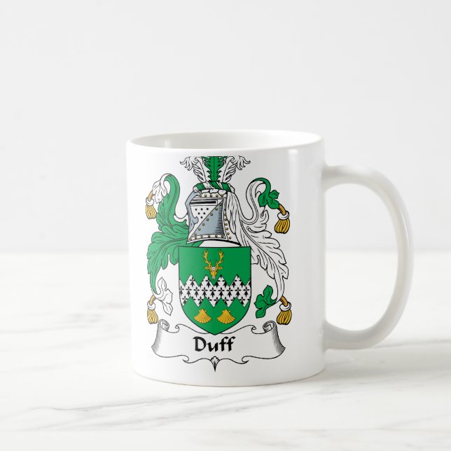 Caneca De Café Crista da família de Duff (Direita)