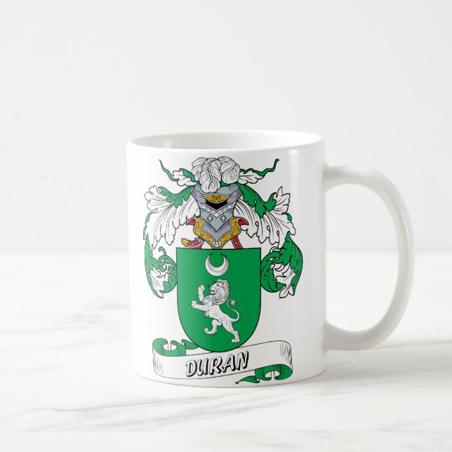 Caneca De Café Crista da família de Duran (Direita)