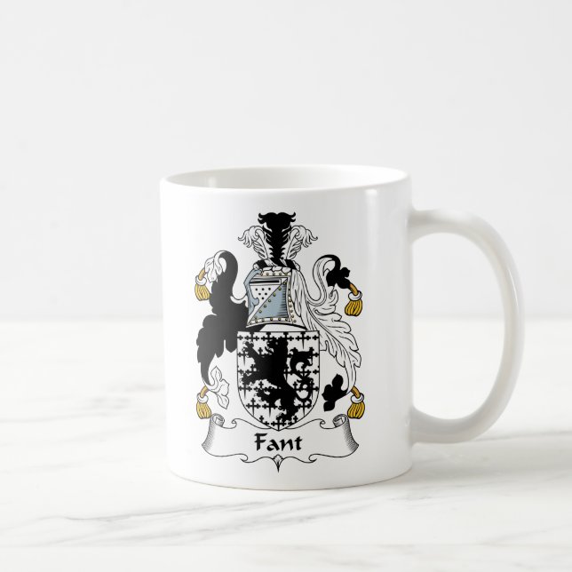 Caneca De Café Crista da família de Fant (Direita)