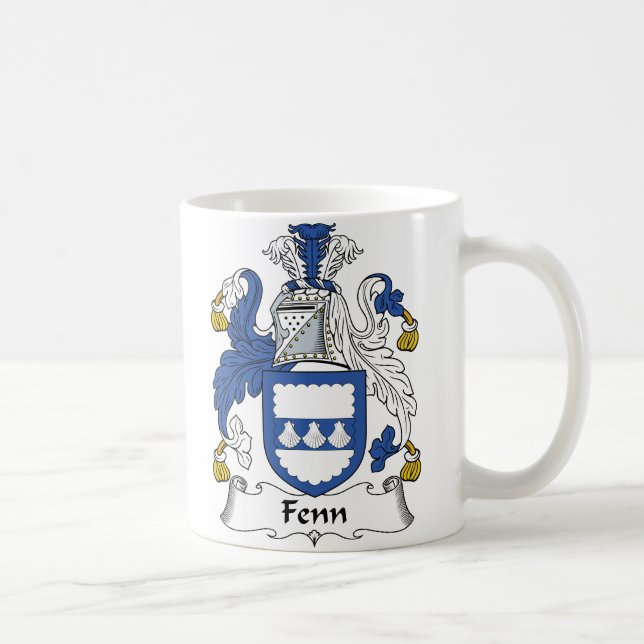 Caneca De Café Crista da família de Fenn (Direita)