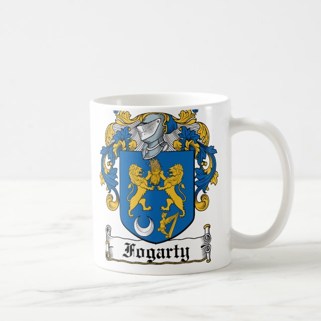 Caneca De Café Crista da família de Fogarty (Direita)