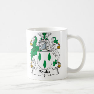 Caneca De Café Crista da família de Foulis