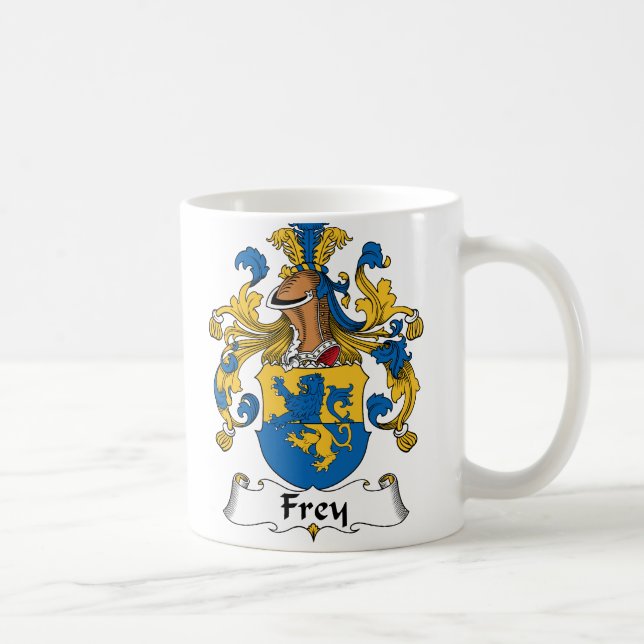 Caneca De Café Crista da família de Frey (Direita)