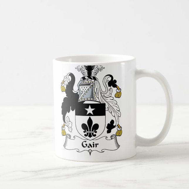 Caneca De Café Crista da família de Gair (Direita)
