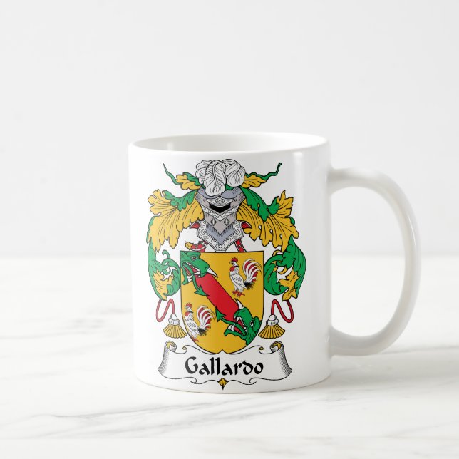 Caneca De Café Crista da família de Gallardo (Direita)