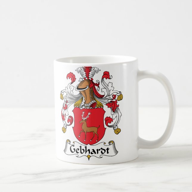 Caneca De Café Crista da família de Gebhardt (Direita)