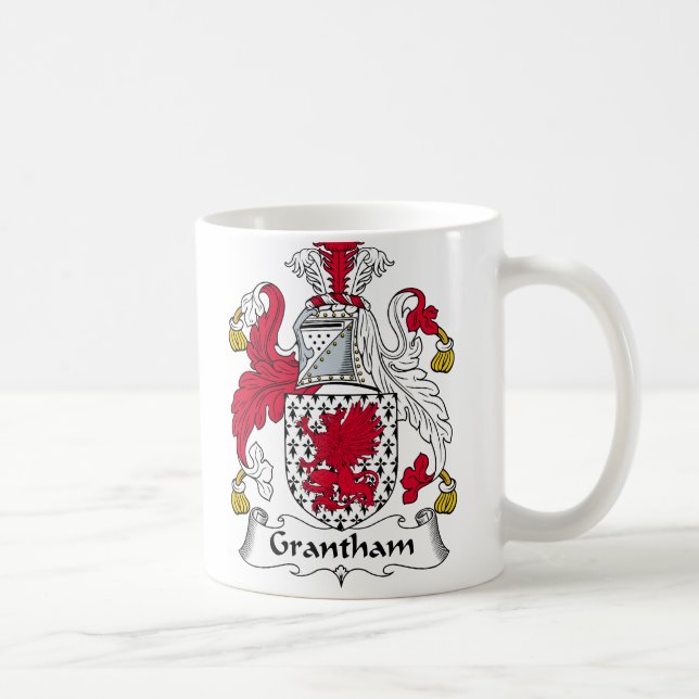 Caneca De Café Crista da família de Grantham (Direita)