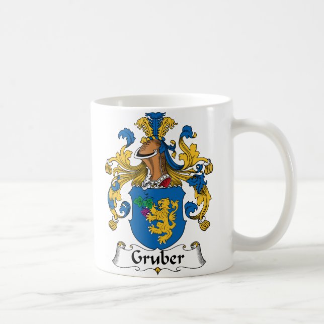 Caneca De Café Crista da família de Gruber (Direita)