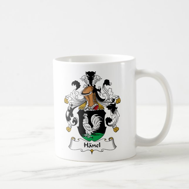 Caneca De Café Crista da família de Hanel (Direita)