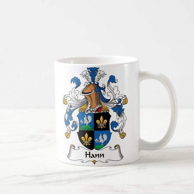 Caneca De Café Crista da família de Hann (Direita)
