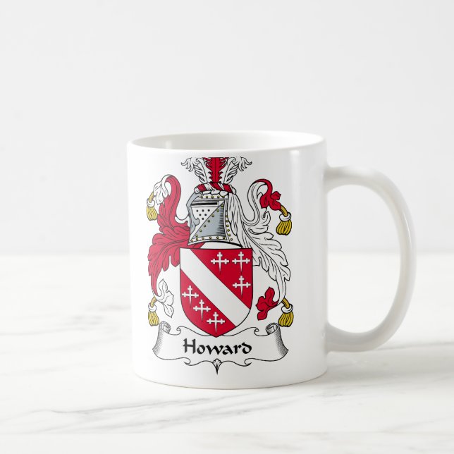 Caneca De Café Crista da família de Howard (Direita)