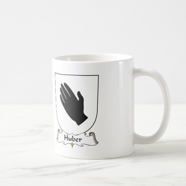 Caneca De Café Crista da família de Huber (Direita)