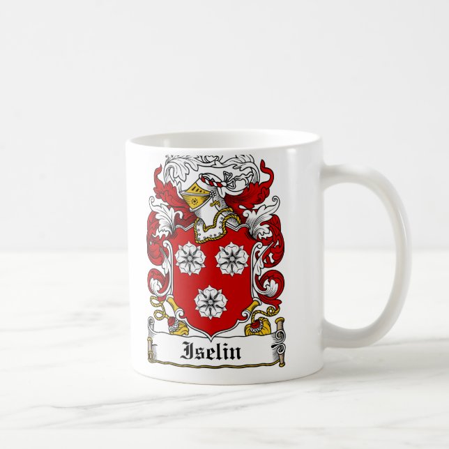 Caneca De Café Crista da família de Iselin (Direita)