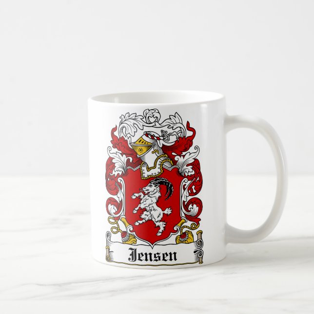 Caneca De Café Crista da família de Jensen (Direita)