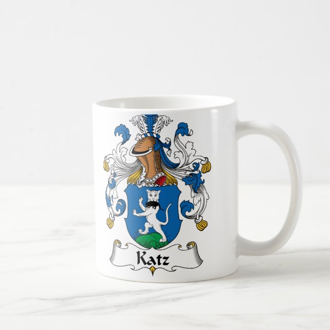 Caneca De Café Crista da família de Katz (Direita)