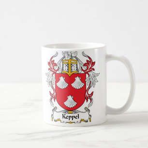 Caneca De Café Crista da família de Keppel