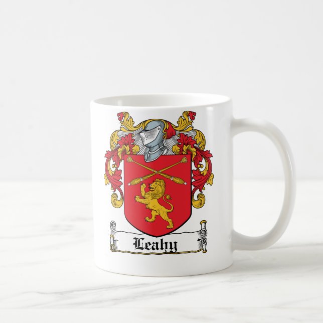 Caneca De Café Crista da família de Leahy (Direita)
