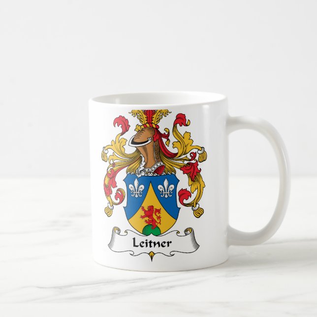 Caneca De Café Crista da família de Leitner (Direita)