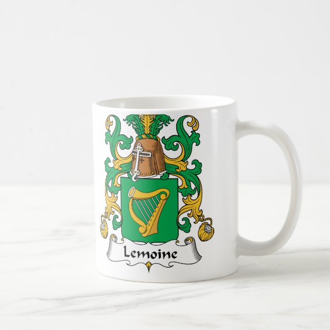 Caneca De Café Crista da família de Lemoine (Direita)