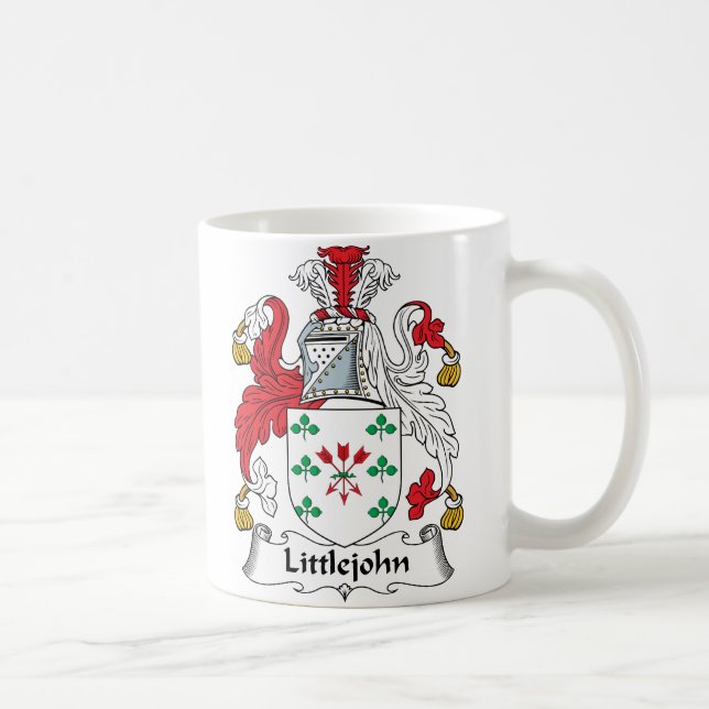 Caneca De Café Crista da família de Littlejohn (Direita)