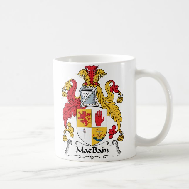 Caneca De Café Crista da família de MacBain (Direita)