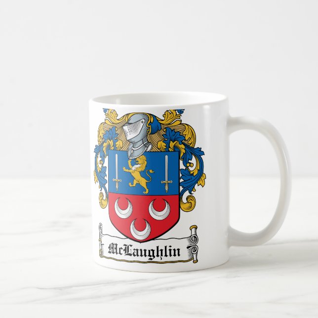 Caneca De Café Crista da família de McLaughlin (Direita)