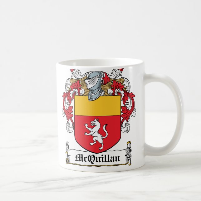 Caneca De Café Crista da família de McQuillan (Direita)