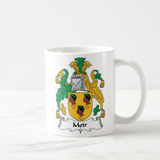 Caneca De Café Crista da família de Moir (Direita)