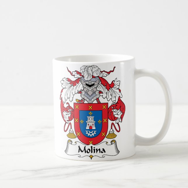 Caneca De Café Crista da família de Molina (Direita)