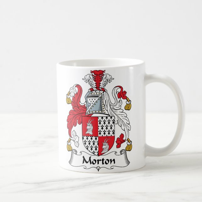 Caneca De Café Crista da família de Morton (Direita)