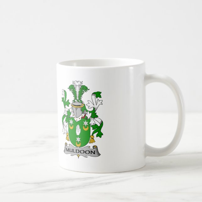 Caneca De Café Crista da família de Muldoon (Direita)