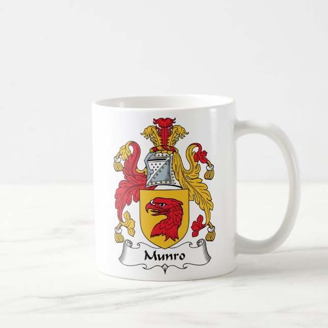 Caneca De Café Crista da família de Munro (Direita)