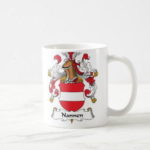 Caneca De Café Crista da família de Nannen