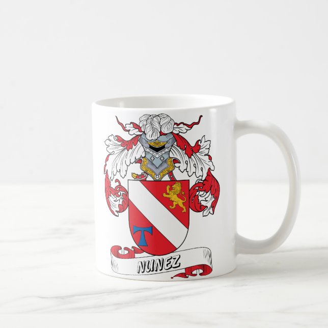 Caneca De Café Crista da família de Nún ez (Direita)