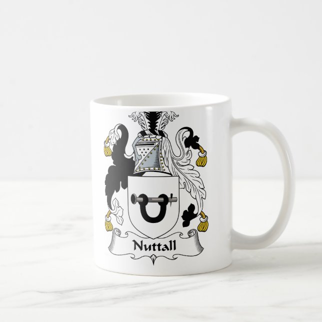 Caneca De Café Crista da família de Nuttall (Direita)