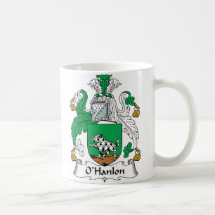 Caneca De Café Crista da família de O'Hanlon