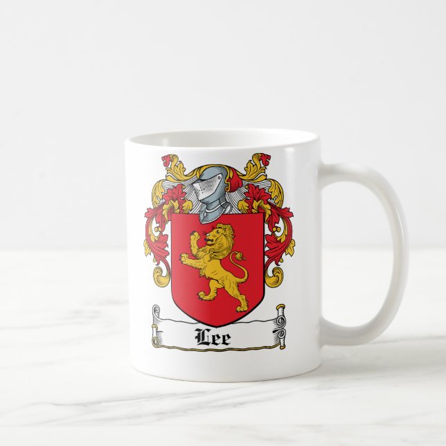Caneca De Café Crista da família de O'Lee (Direita)