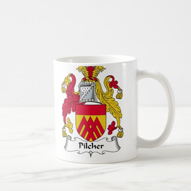 Caneca De Café Crista da família de Pilcher (Direita)